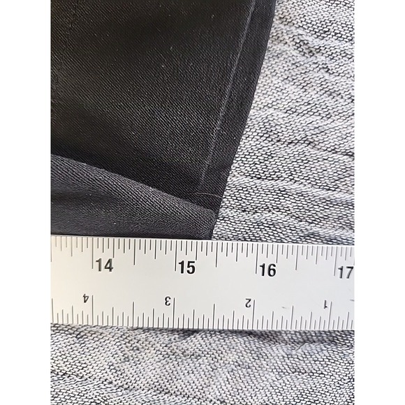 Lauren Ralph Lauren Women's Black Stretch Capri Pants Size 12 Cotton Blend - Picture 9 of 9